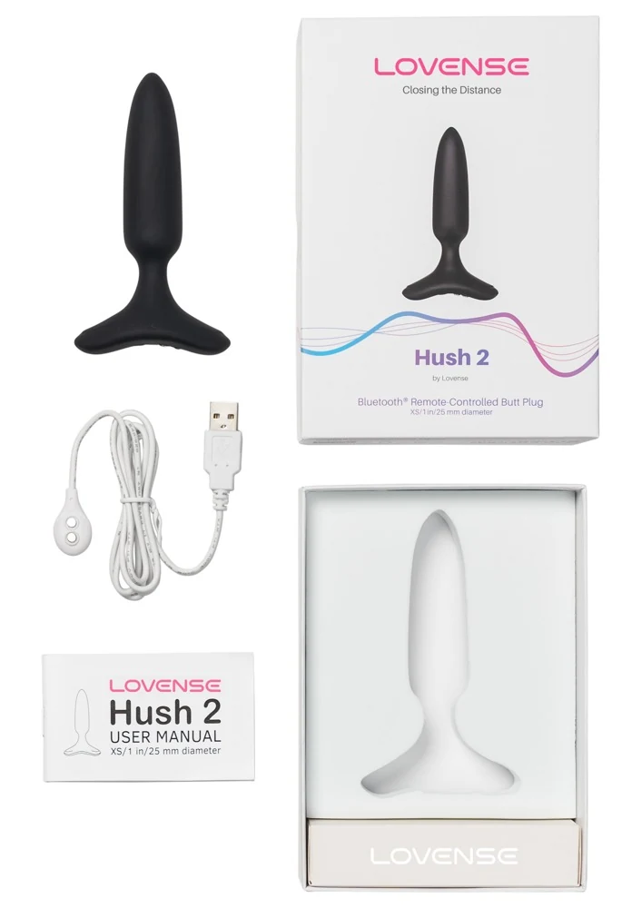 Lovense Hush 2 Buttplug S met App
