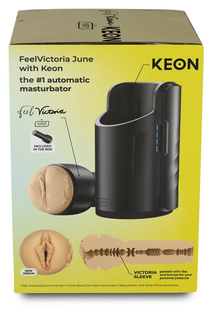 Kiiroo Keon WiFi & Feel Victoria June combo
