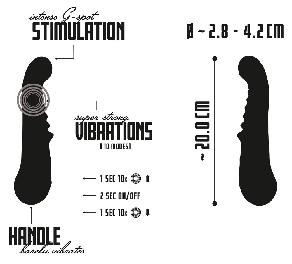 Dynamische G-spot vibrator