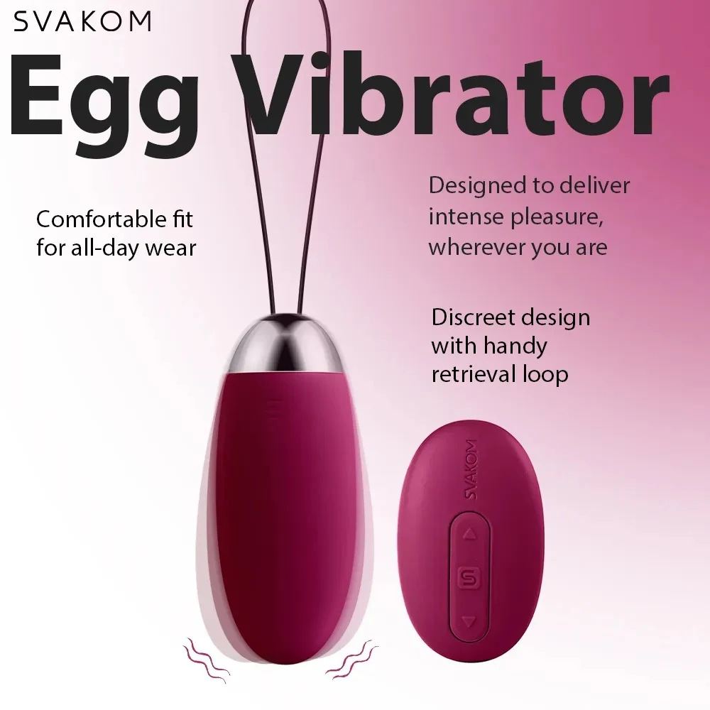 Oplaadbaar waterdicht vibro-ei met afstandsbediening