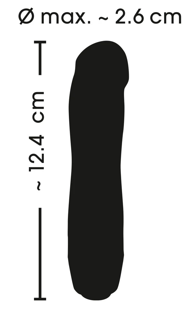Penis vibrator paars met 7 standen