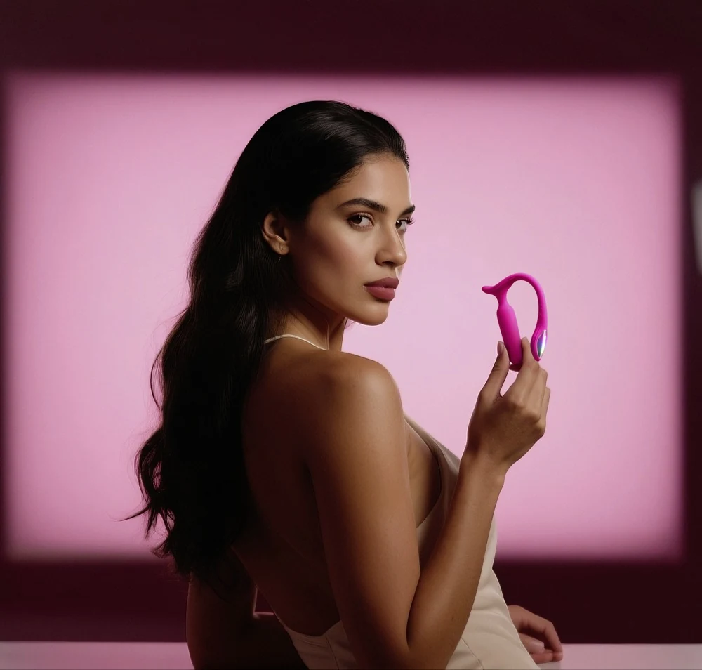 Lovense Lush Anal Bluetooth plug vibrator met LED