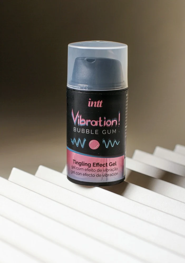 intt Tintelende Effect Gel Vibration Bubble Gum 15 ml