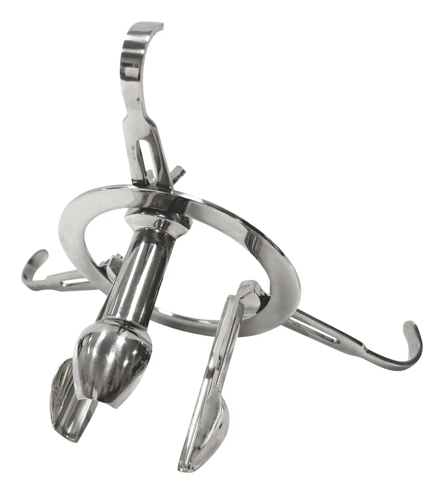 Anal Spreader Deluxe van roestvrij staal