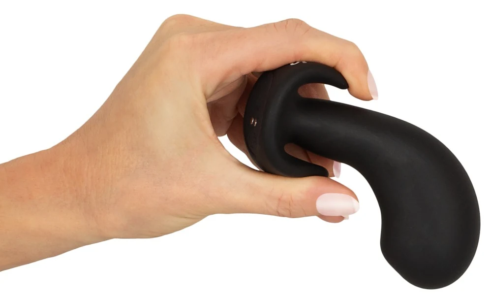 ANOS Big Head prostaatplug met vibratie