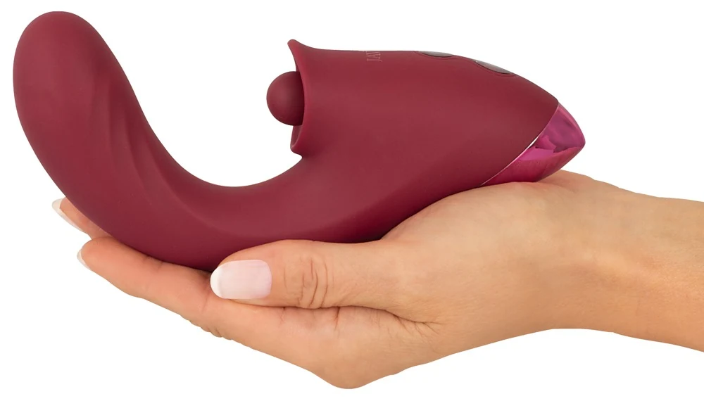 Javida 3-functie vibrator met stoot- en tikfunctie