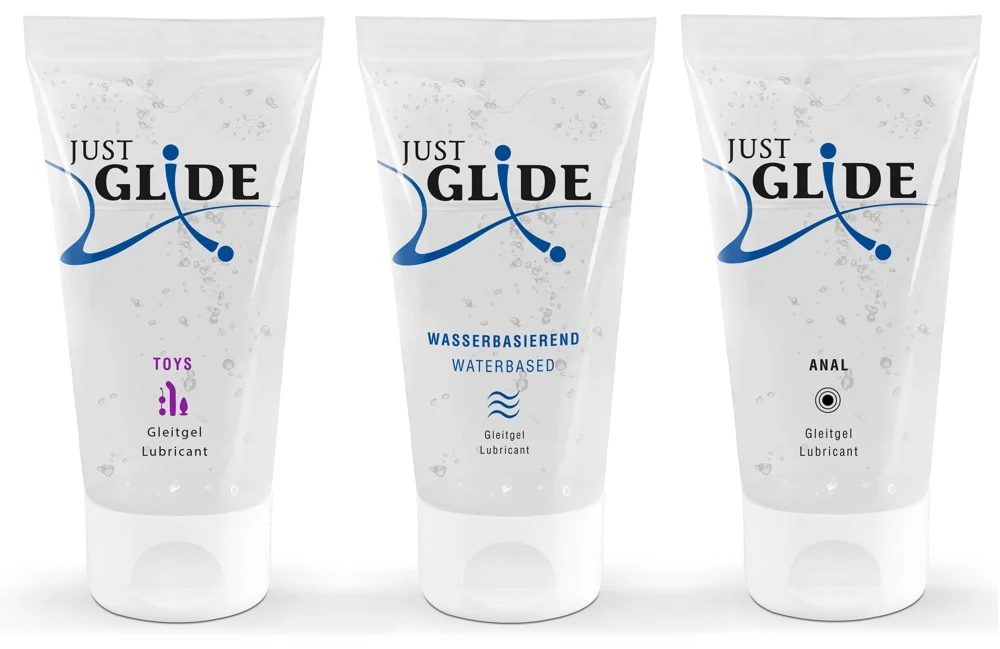 Just Glide glijmiddel set 3 x 50 ml