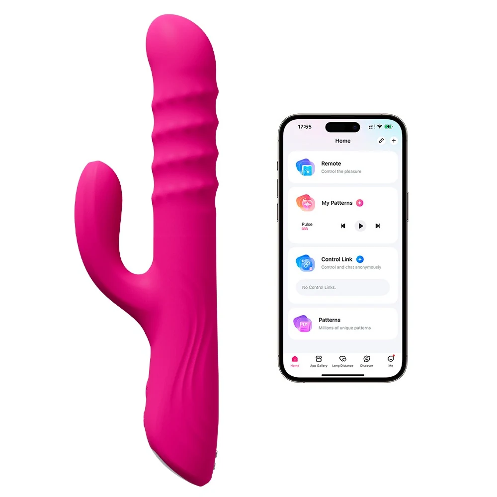Lovense Velvo rabbit vibrator met app
