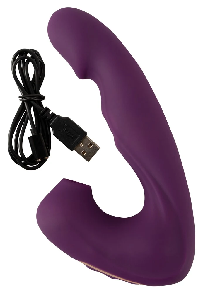Javida 4-functie vibrator met clitorisstimulator