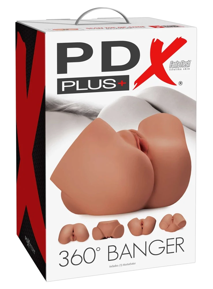 PDX Plus 360° Banger torso masturbator