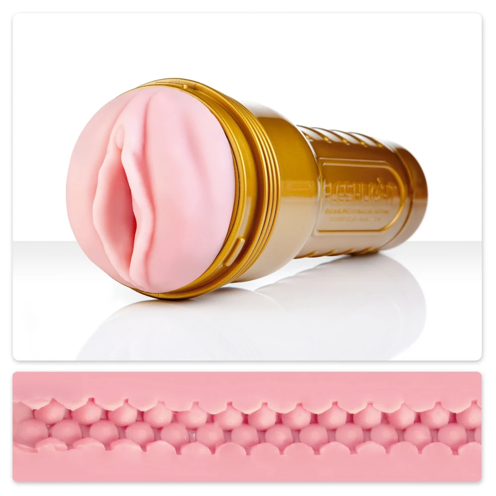 Fleshlight masturbator met realistische opening