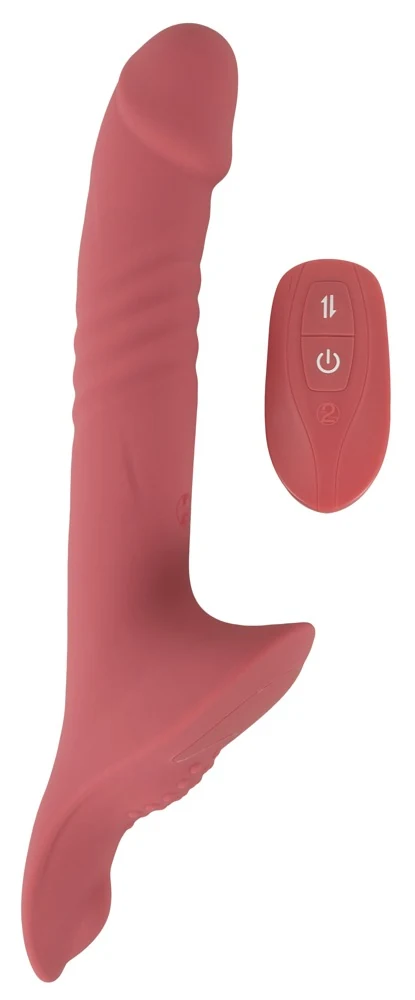 Strap-on set met stuwende vibrator en afstandsbediening