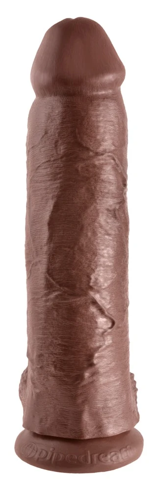 Realistische dildo met zuigvoet 30,5 cm