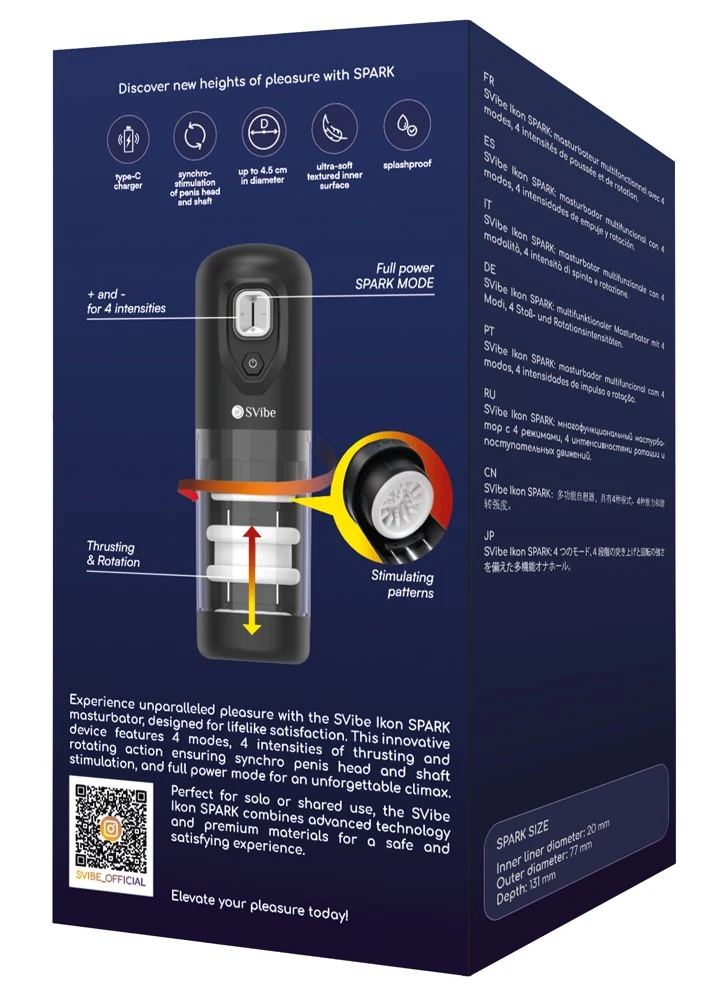 SVibe IKON SPARK masturbator