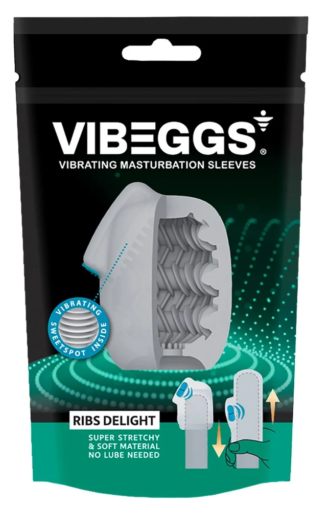 Vibeggs vibrerende masturbatie sleeve