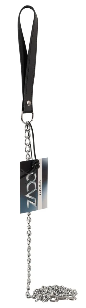 ZADO leiband met metalen ketting 110 cm