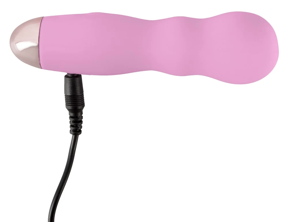 Rosékleurige minivibrator oplaadbaar en waterdicht