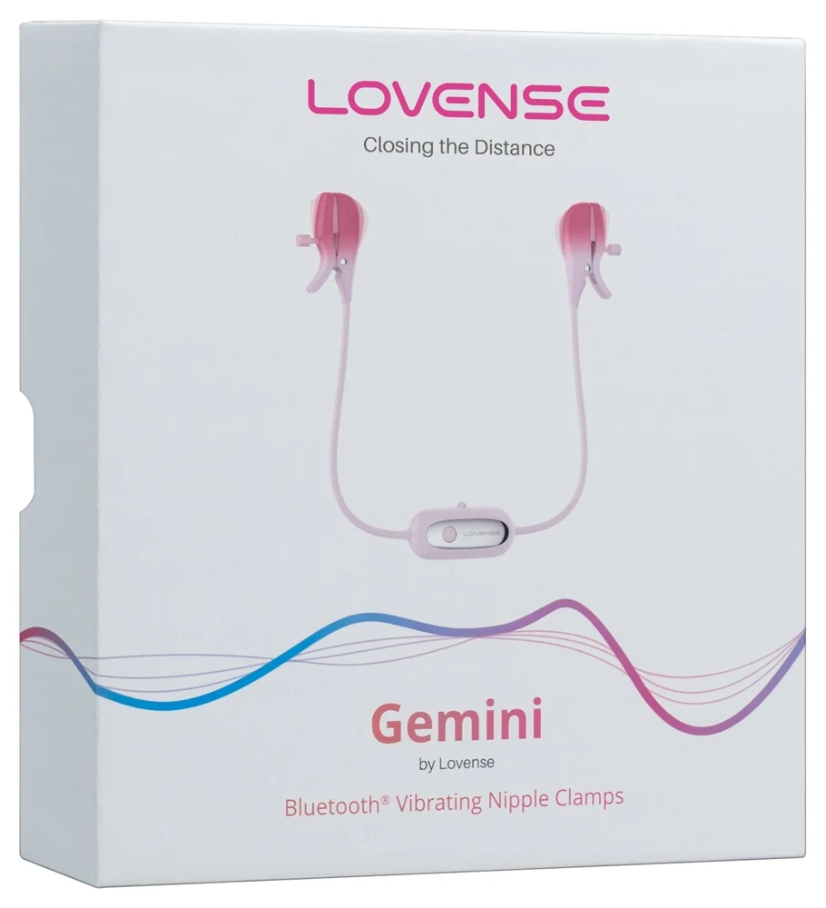 Lovense Gemini vibrerende tepelklemmen