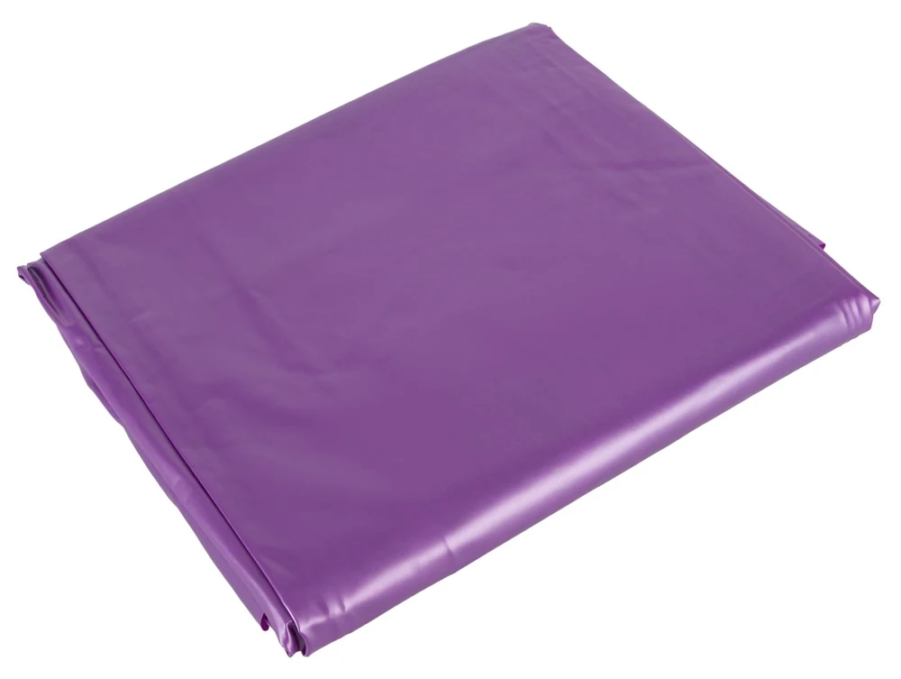 Paars vinyl laken 200 x 230 cm