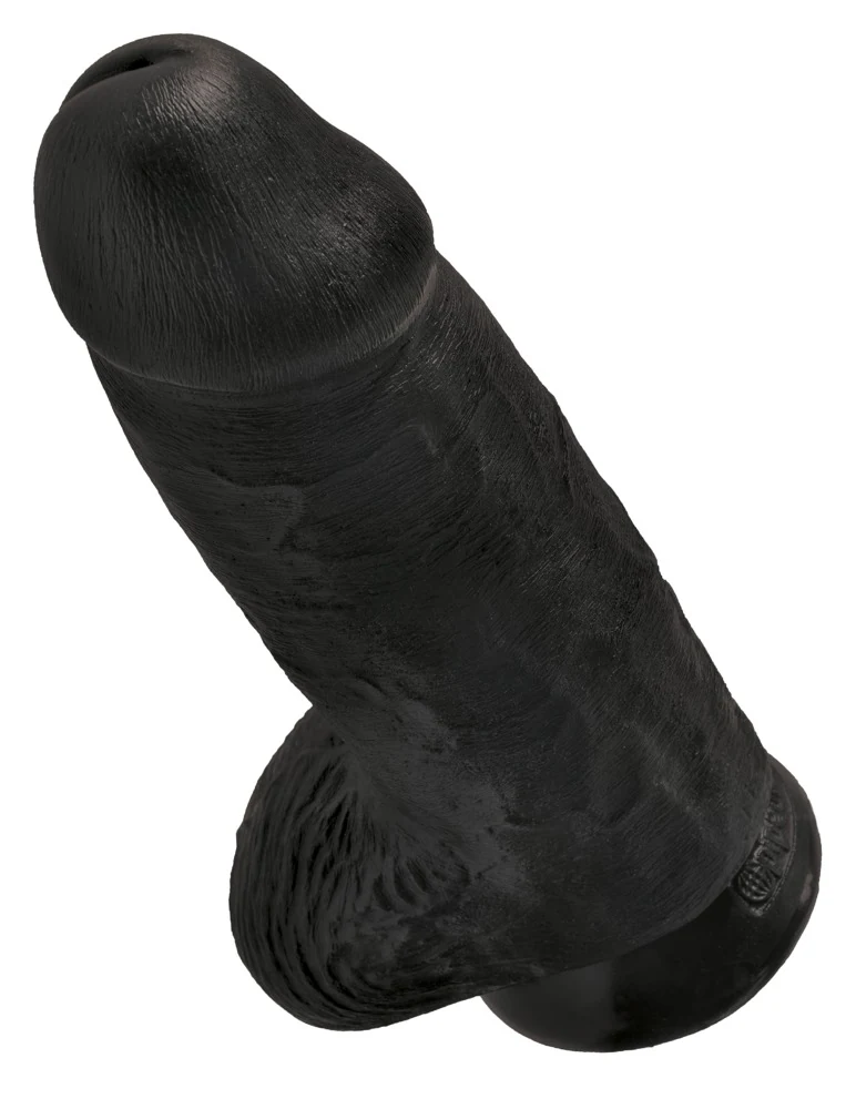 Natuurdildo met zuigvoet 22,9 cm