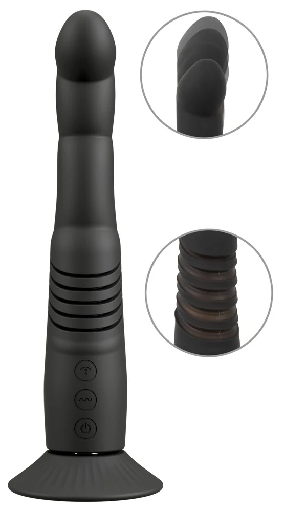 G en P-Spot Thrusting Vibrator met Zuigbasis
