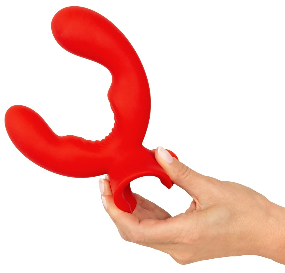 Sweet Smile dubbele vibrator met zuigbasis