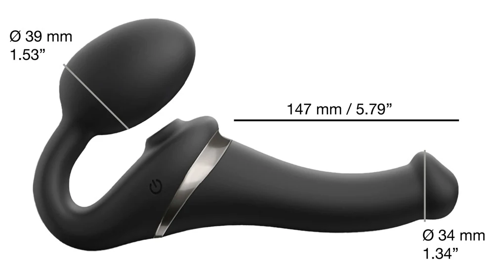 Multi Orgasm Bendable Strap-On