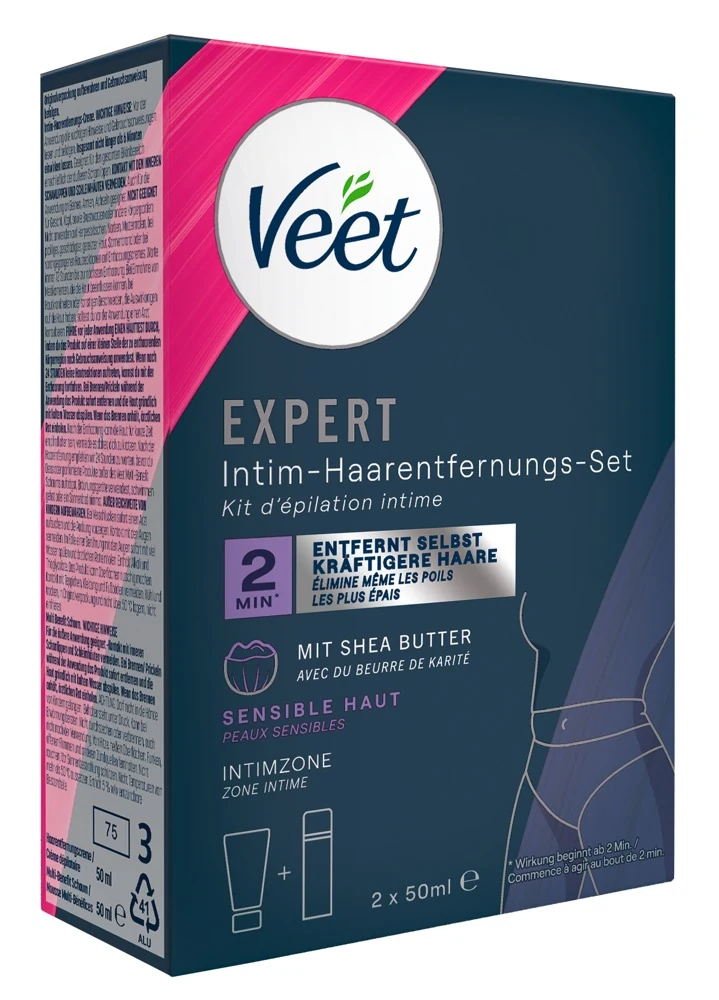 Veet EXPERT intiem ontharingsset