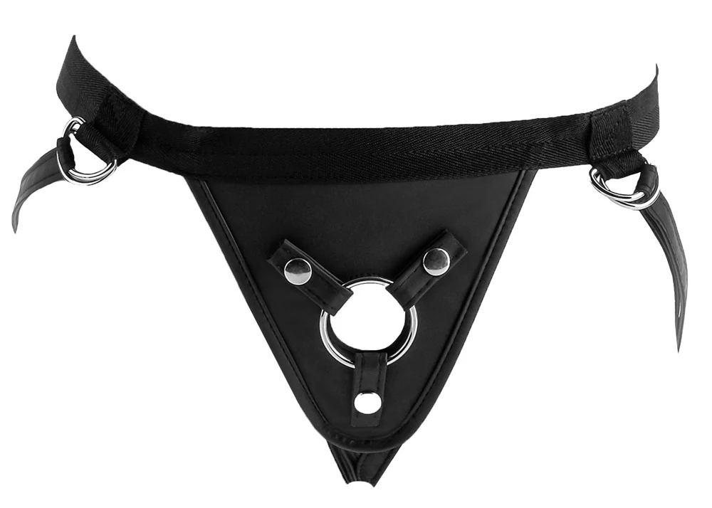 Verstelbaar strap-on harnas met ringen