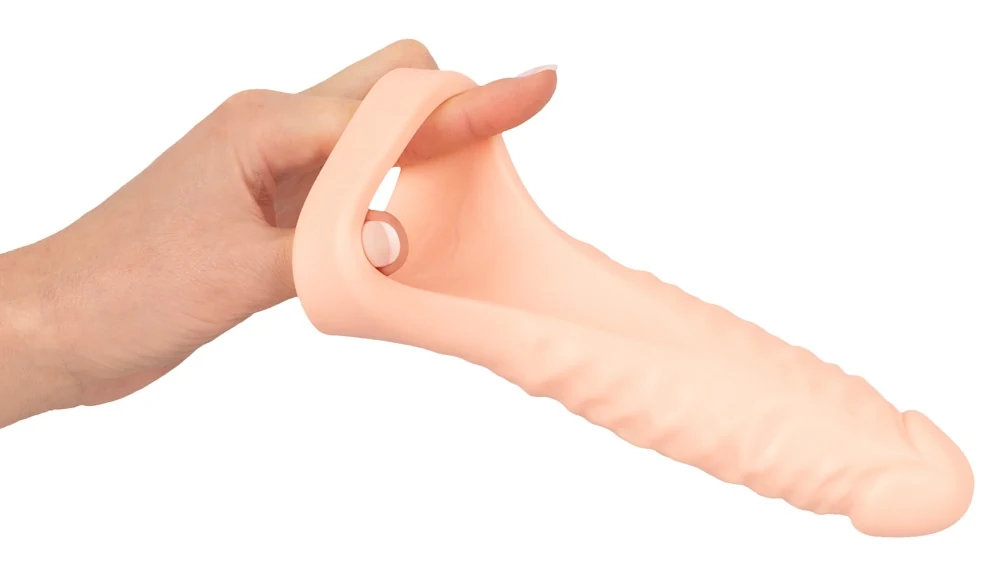 Double Fucker penisring met dildo