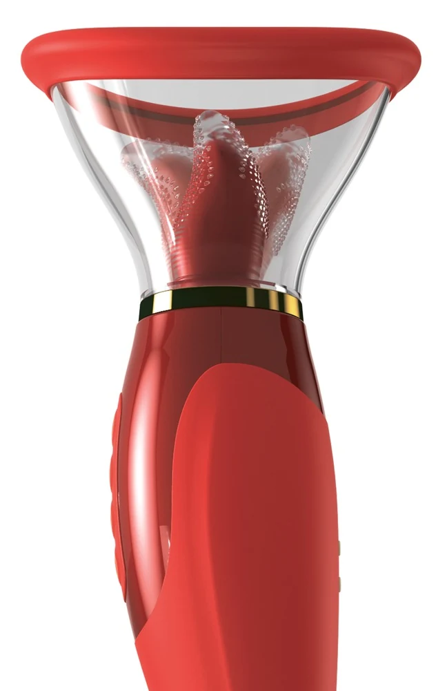 3-in-1 vibrator met clitorisstimulator en zuignap