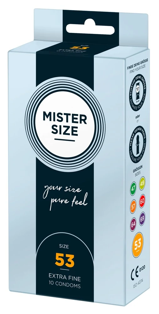 Mister Size condooms 53 mm