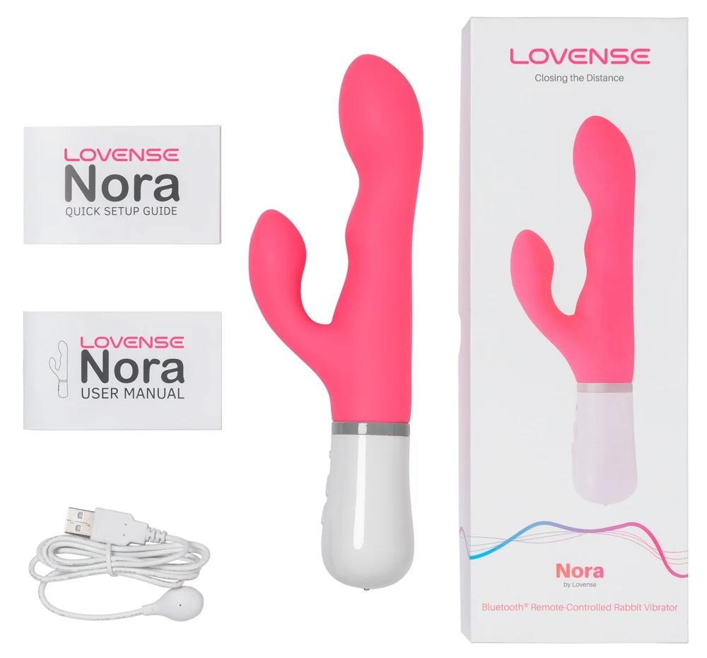 Lovense Nora rabbit vibrator met app