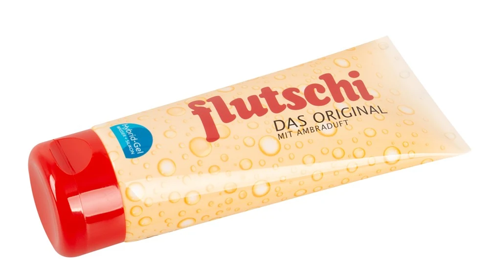 Flutschi glijmiddel met ambergeur