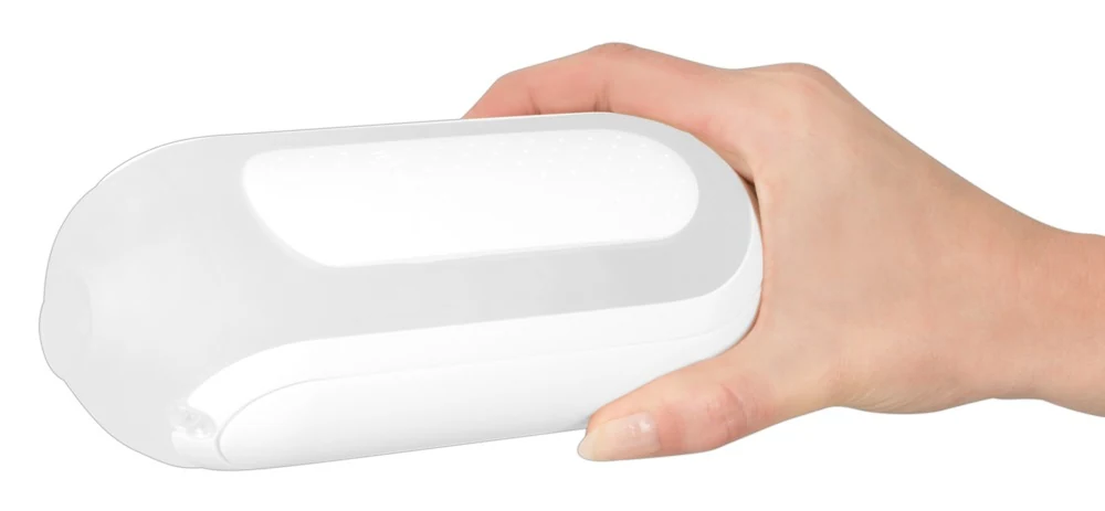 Innovatieve masturbator met scharnier