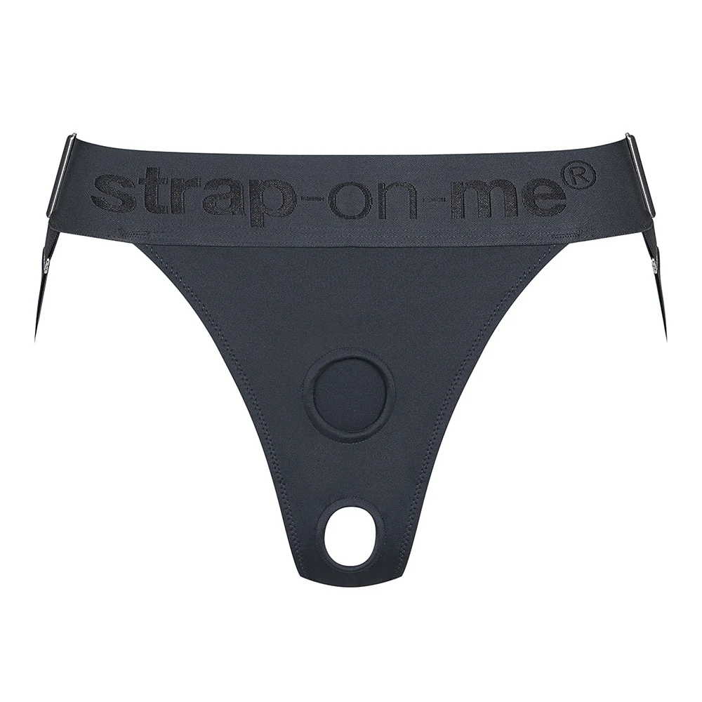 Strap-on-me lingerie harnas grijs
