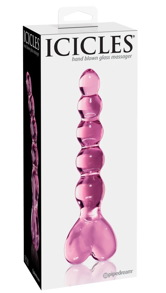 Glazen dildo voor warm- en koudspel