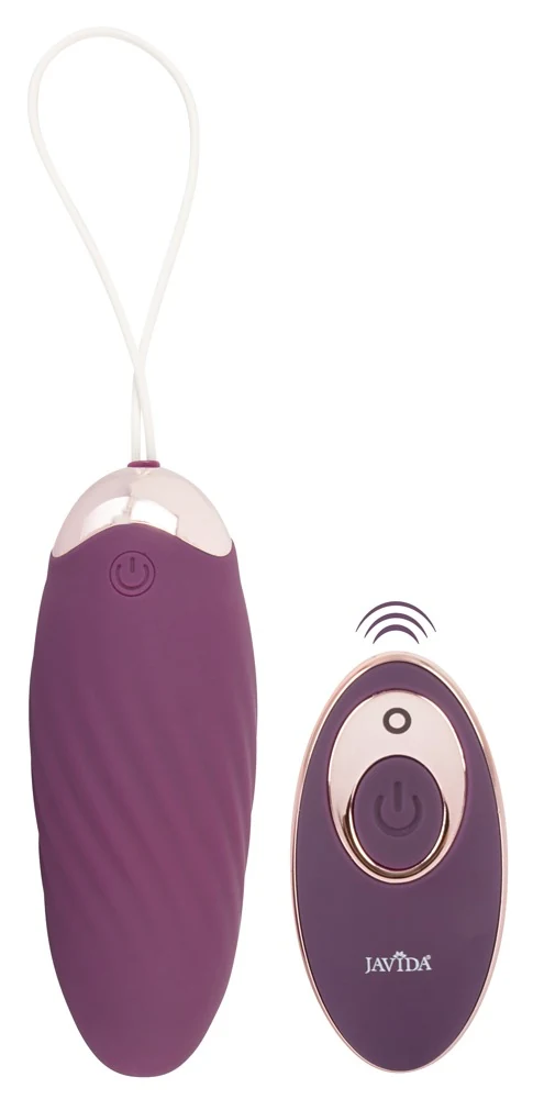 Javida oplaadbaar vibro-ei met afstandsbediening
