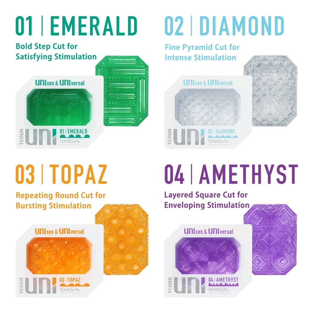 Tenga UNI Topaz masturbatorsleeve