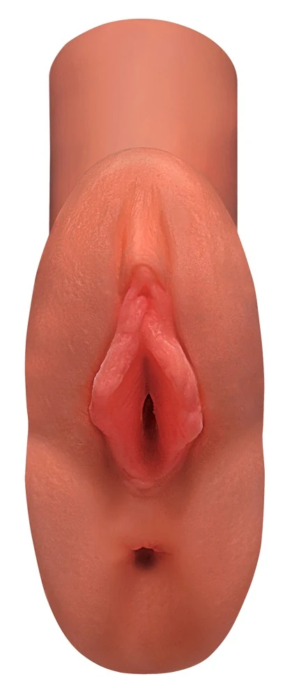 Dubbele masturbator met realistische tunnels