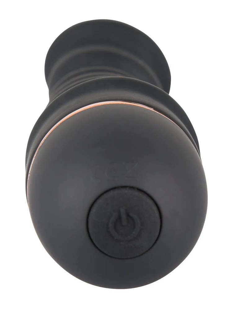 Zwarte vibrator met 20 vibratiestanden