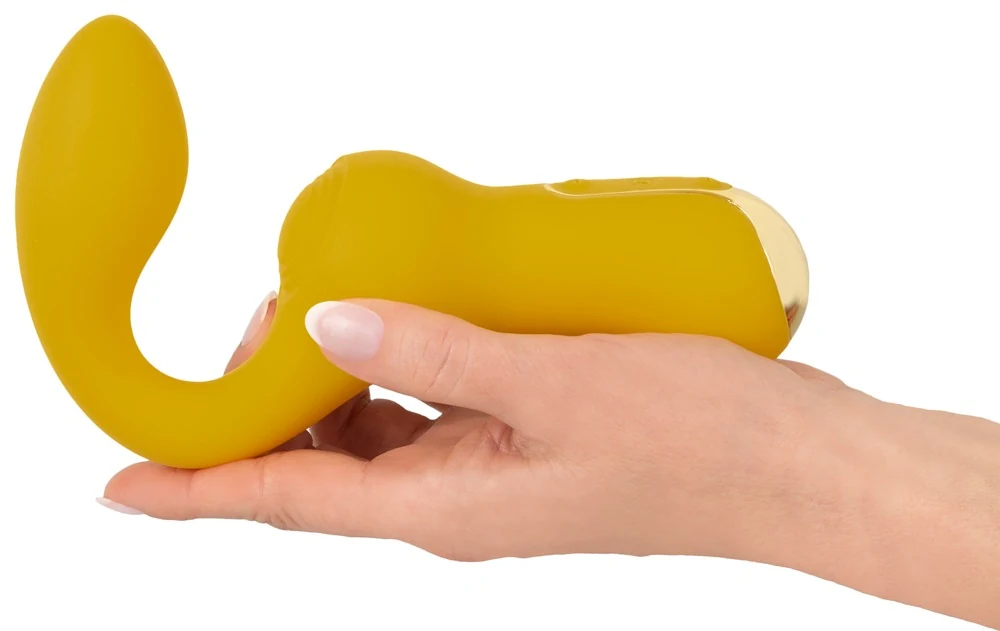 Dynamische dubbele vibrator met clitorale stimulatie