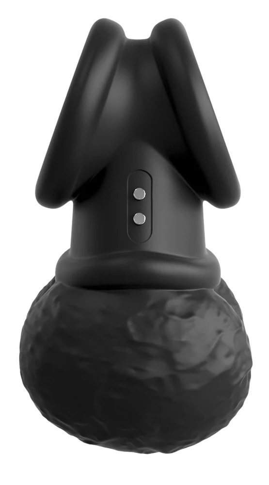 King Cock Elite vibrerende penisring met schommelende ballen