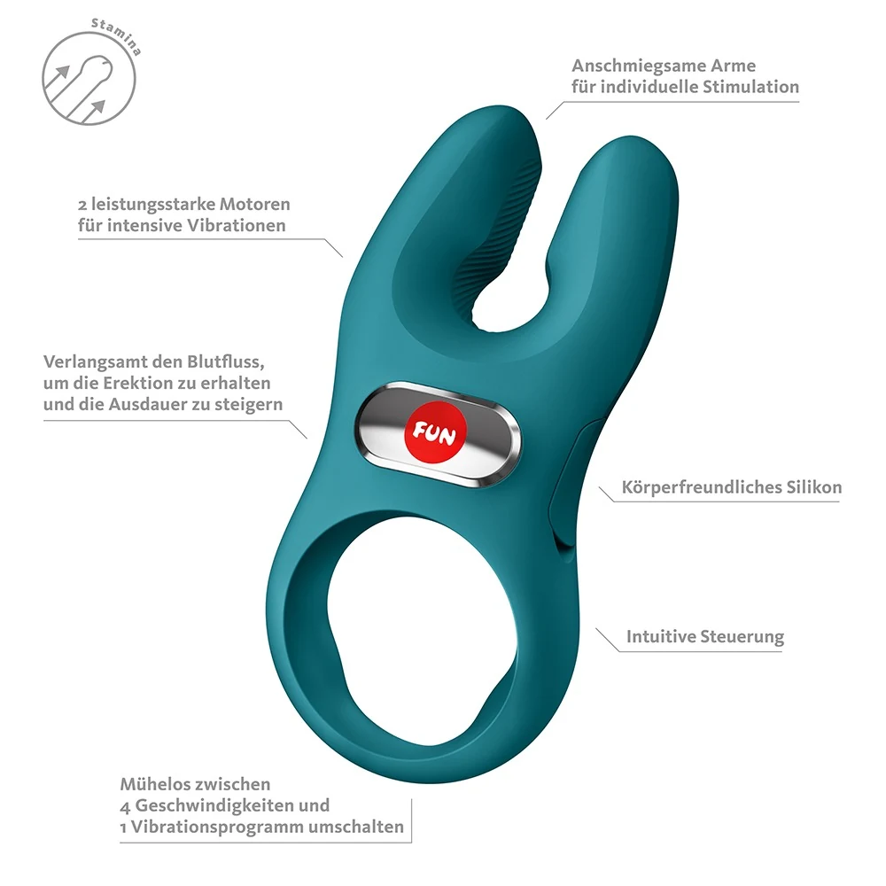 FUN FACTORY NŌS PRO vibrating cockring