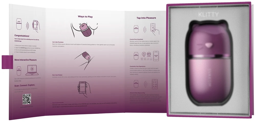 SVAKOM Klitty lay-on vibrator