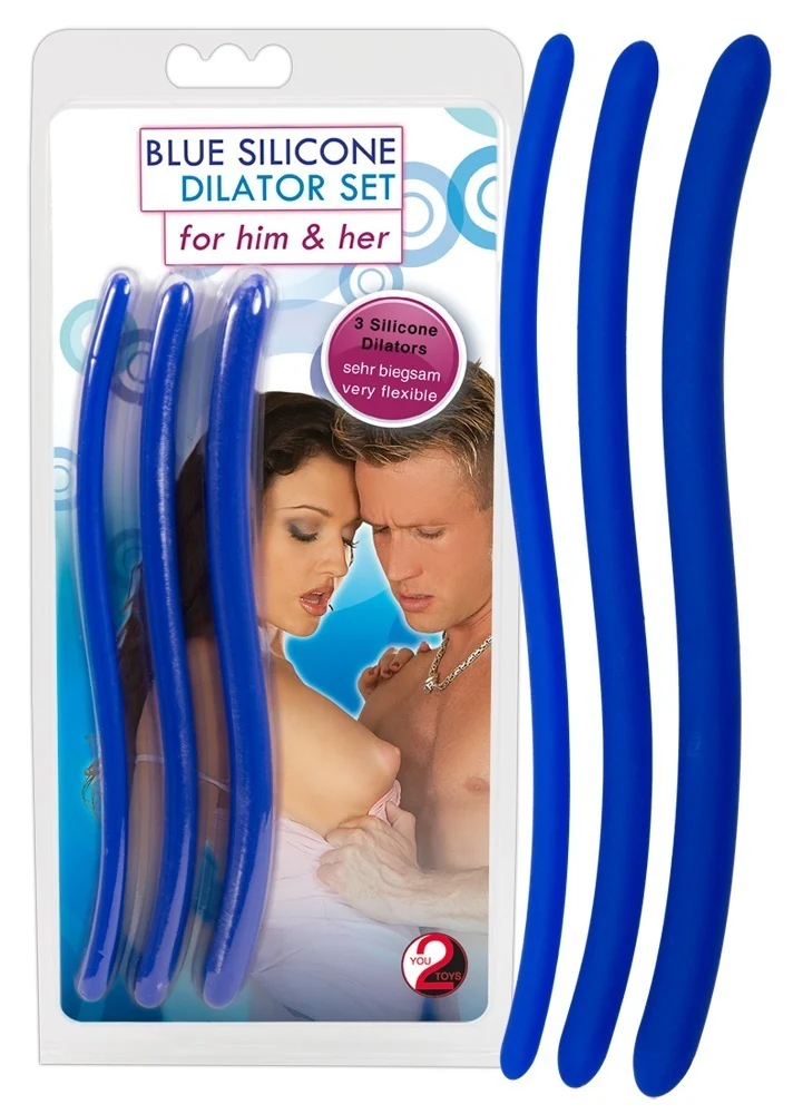 Siliconen urethrale dilatatoren set