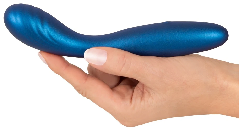 Sweet Smile flexibele G-spot vibrator metallic