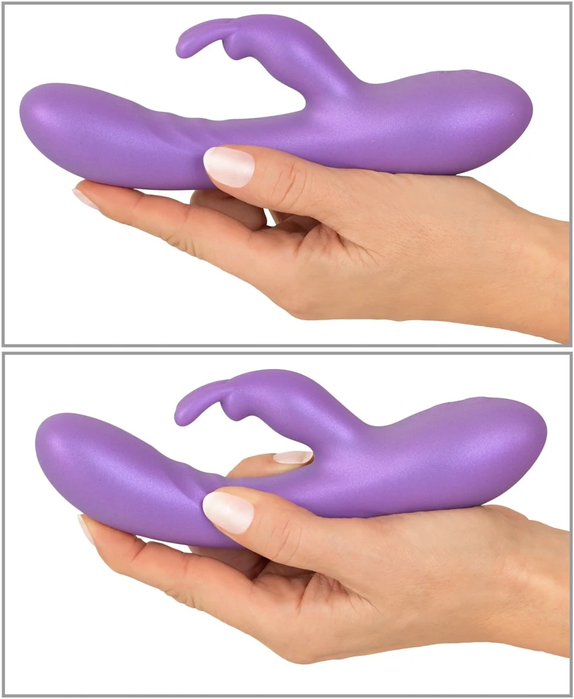 Flexible Rabbit Vibrator Metallic