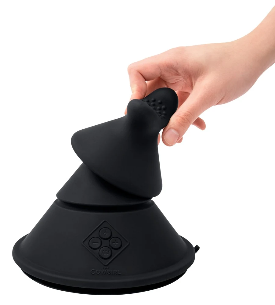 Cowgirl Cone seksmachine met app en opzetstukken