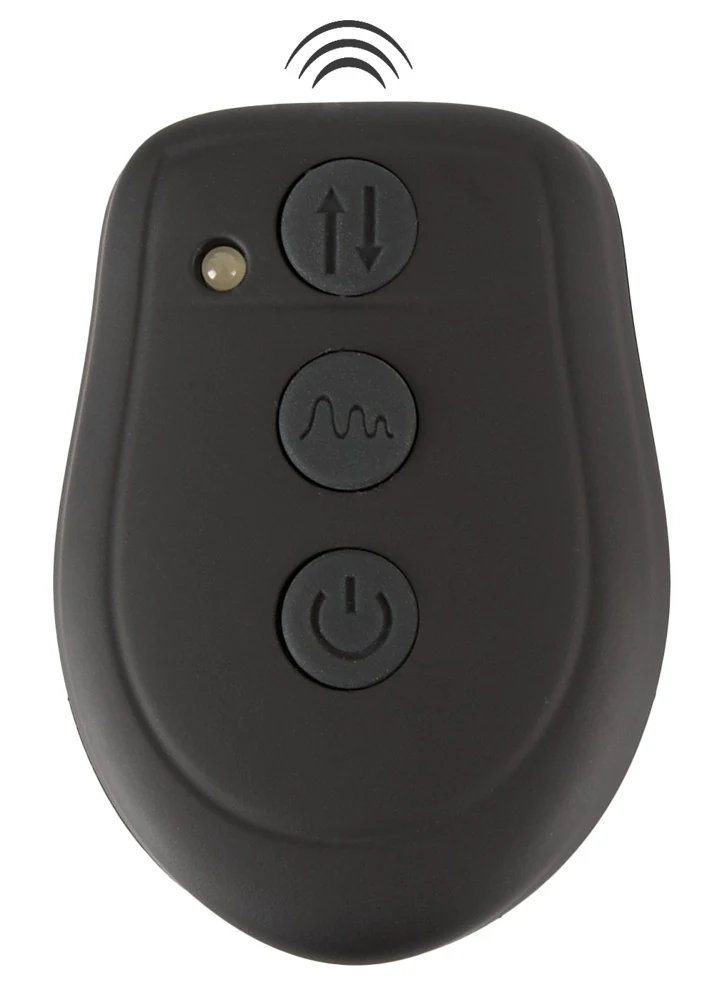 Vibrator met zuigvoet en afstandsbediening